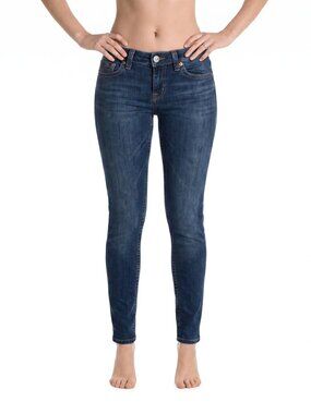 TRUE RELIGION womens straight jeans  size 12  -(32x 28)